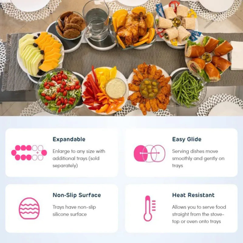 Rotating Dinner Plates