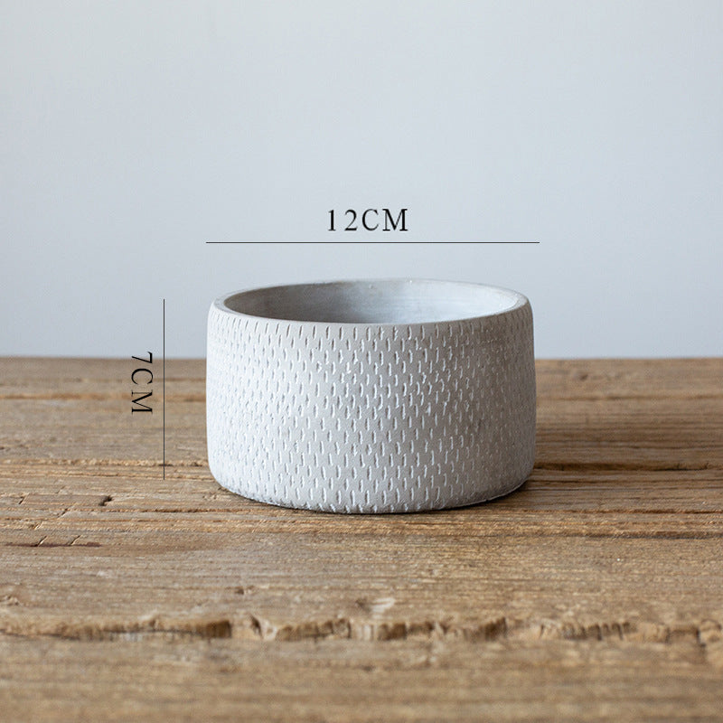 Chic Vintage Cement Planter