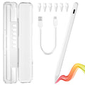Stylus Pen with Box for iPad - Quick Charge Active Pencil with Palm Rejection Tilt PressureMagnetic Compatible iPad 10th/9th/8th/7th/6th Pro12.9 3rd/4th/5th/6thPro11 All Gen Air 6th/5th/4th/3rd Gen