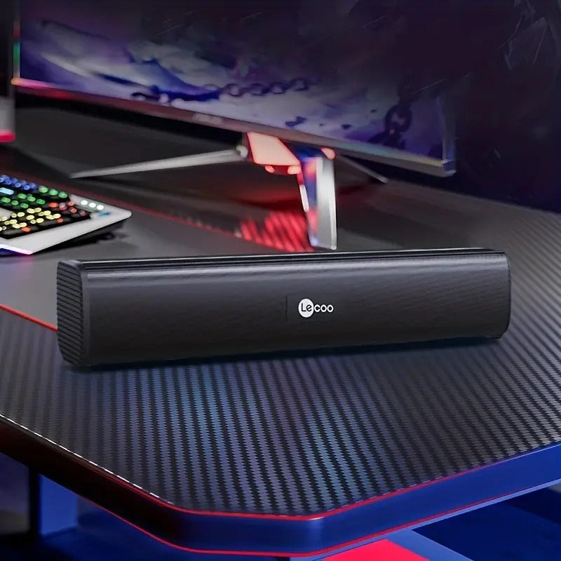 Lecoo DS107 3D Soundbar with Subwoofer for Laptops