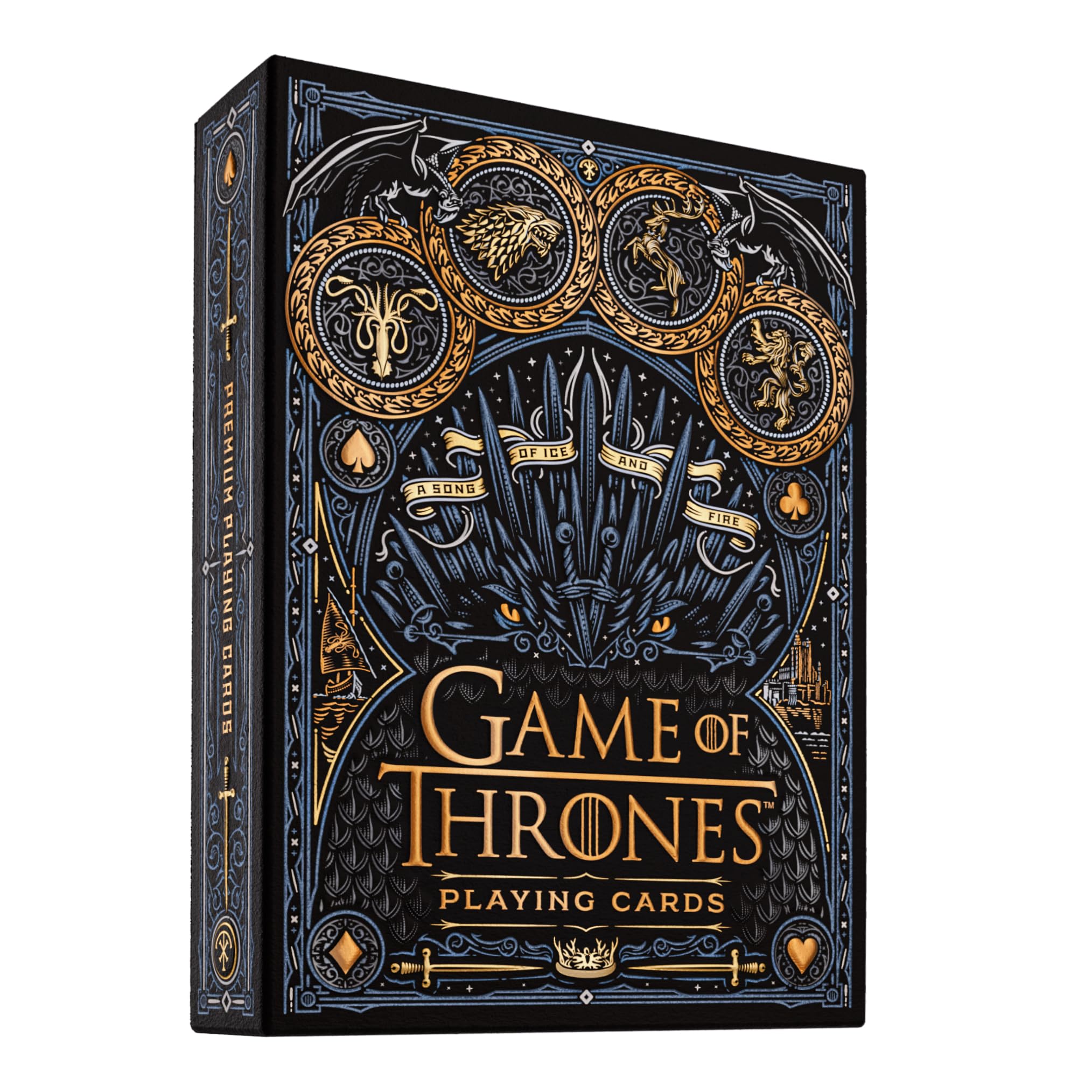 theory11 Game of Thrones Playing Cards Premium Playing Cards Poker Size Standard Index Luxury Playing Cards