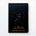 Zodiac Hard Cover Journal with Vintage Design