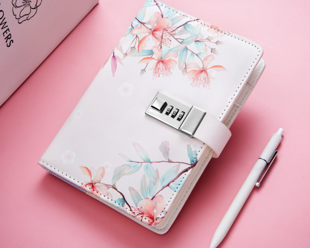 Password Notebook - Creative Minimalist Diary Journal
