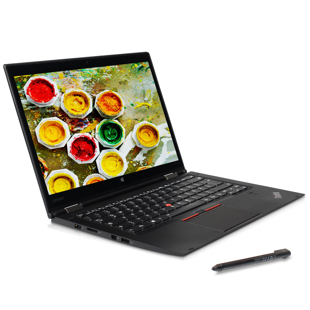 Lenovo Thinkpad X1 Yoga G1 14" Laptop Core i5 2.40 GHz 8GB 256GB SSD W10P Touch (Renewed)