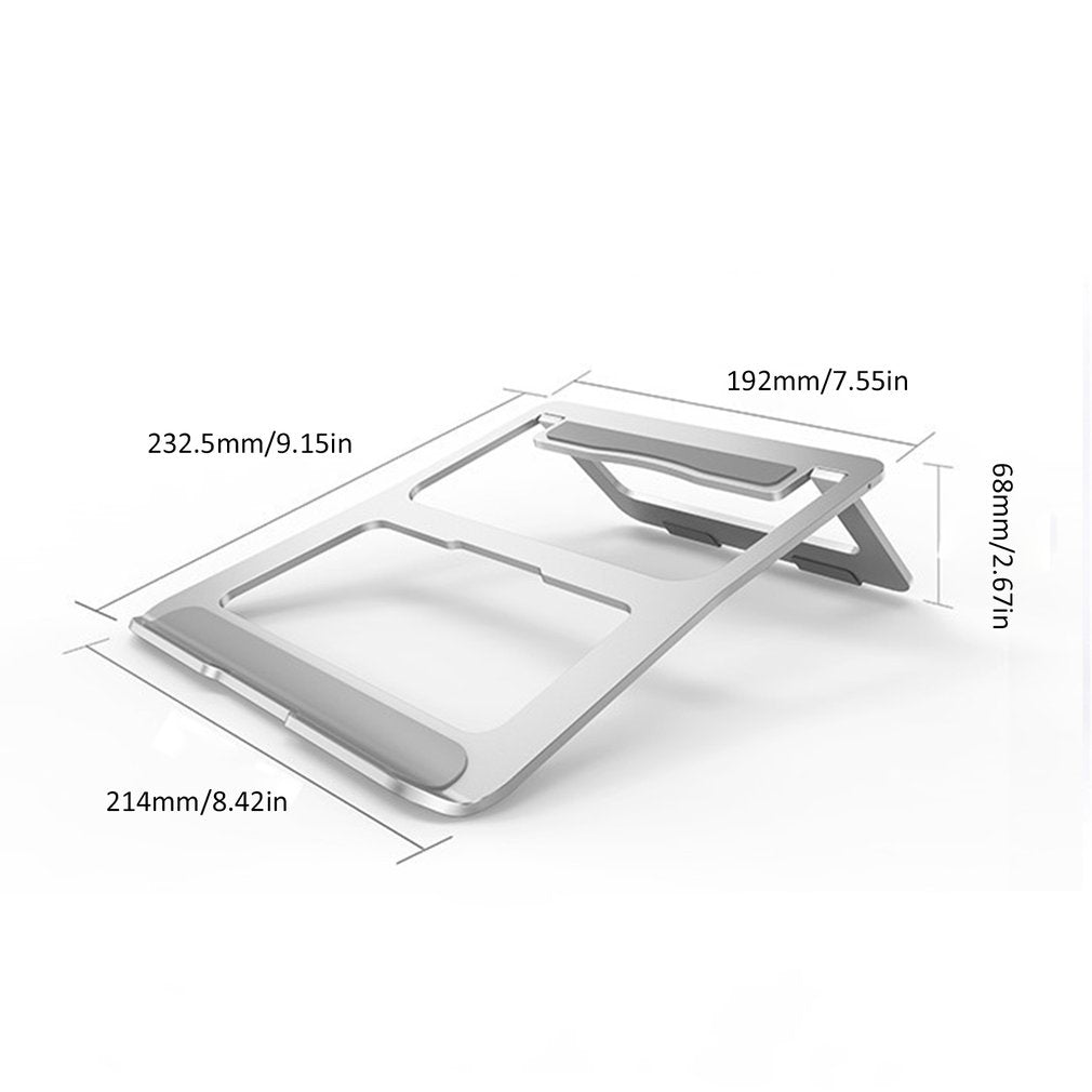 Laptop & Tablet Desk Stand | Adjustable Height & Angle | Ergonomic Riser for Home Office
