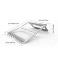 Laptop & Tablet Desk Stand | Adjustable Height & Angle | Ergonomic Riser for Home Office