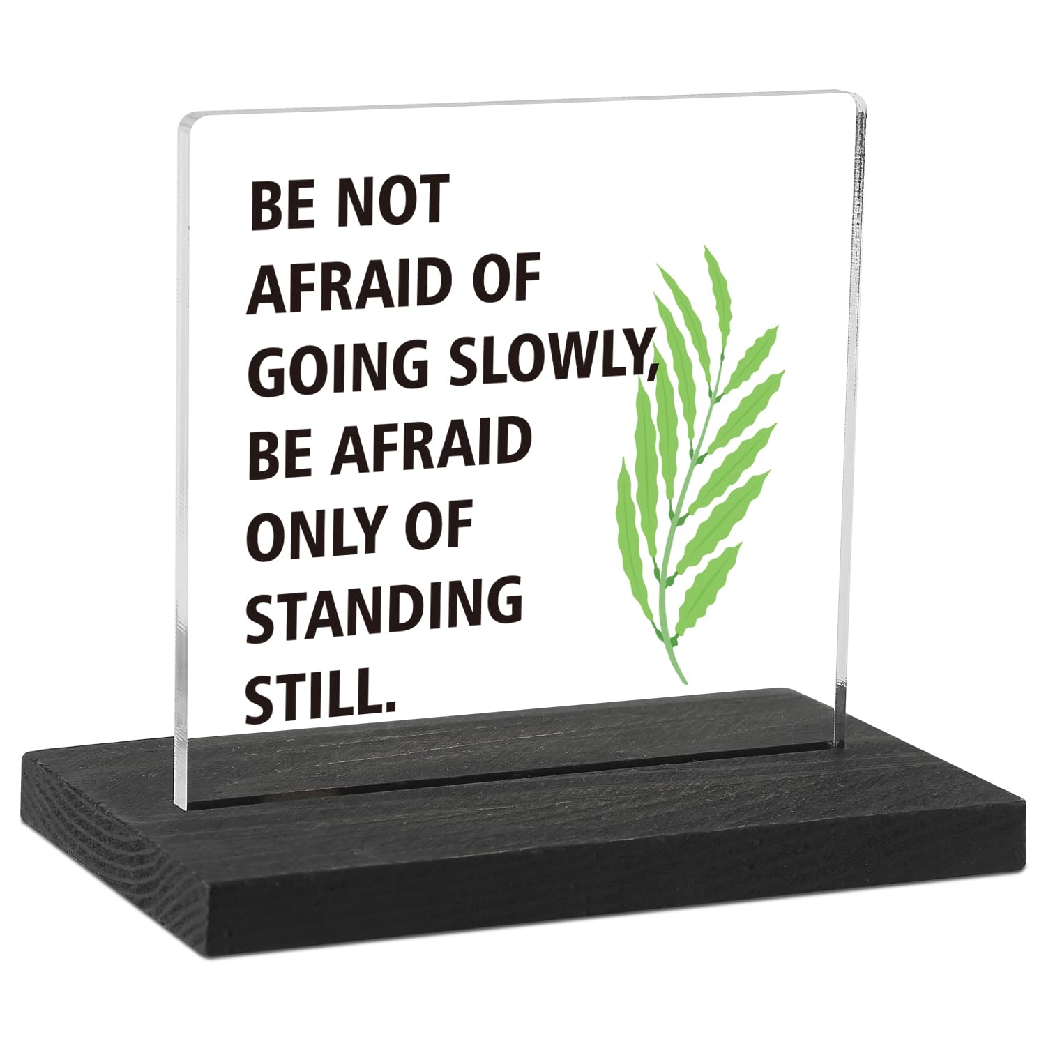 Inspirational Office Decor Sign for Cubicle Decor or Desk Decorations Motivational Office Desk Décor for Home Office Office Gifts for Women Coworker Employee Friend DSF62