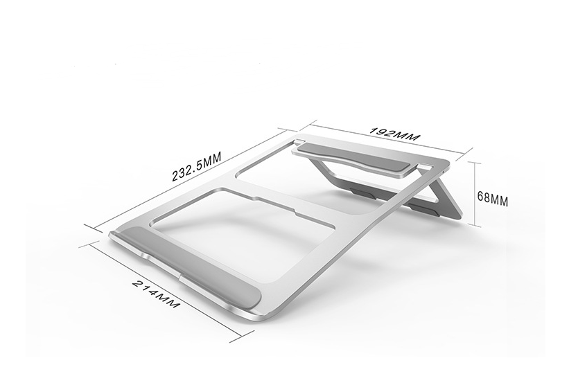 Laptop & Tablet Desk Stand | Adjustable Height & Angle | Ergonomic Riser for Home Office