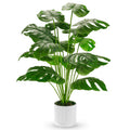 Der Rose 28" Large Artificial Monstera Plant | Indoor & Outdoor Decor